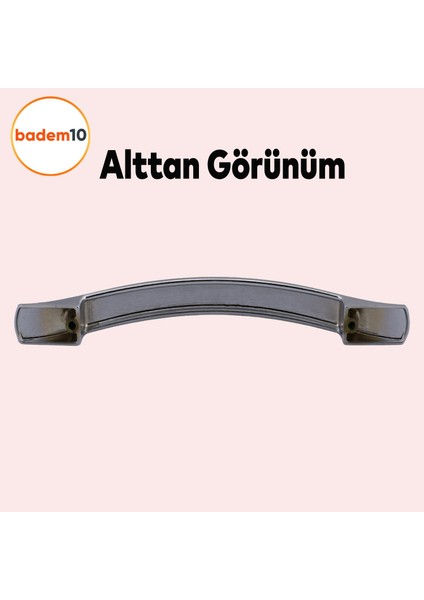 Metal Kulp Mobilya Mutfak Dolabı Çekmece Dolap Kapak Kulpu Kulbu 192 mm Krom modelleri