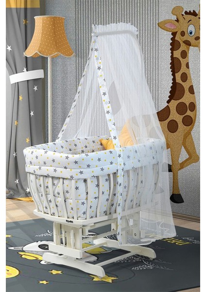 Krem Damla Sepet Beşik