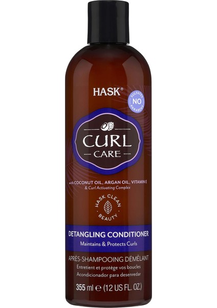 Bukleli Saçlar Için Dolaşıklık Önleyici Saç Kremi 355ML