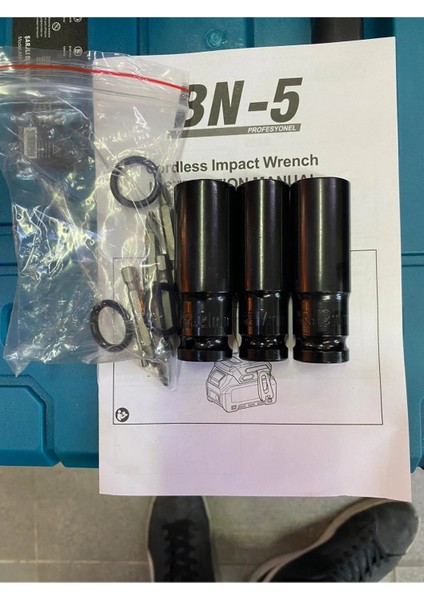 Karaca Otomotiv Bn5 230 V, 165 mm Mandrenli Şarjlı Çantalı Somun Sökme indirimleri