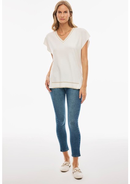 Illas Triko Bluz 0764 Ekru fiyatları