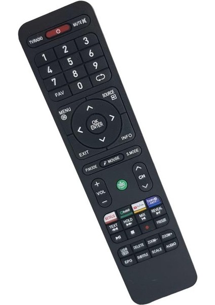 Onvo Bein Netflix Youtube Tuşlu Android Smart LED Tv Kumanda ENL-0655N