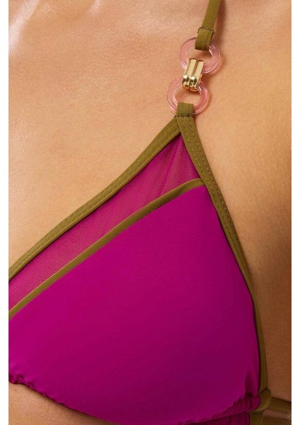 4503 Fuşya Bikini Takımı