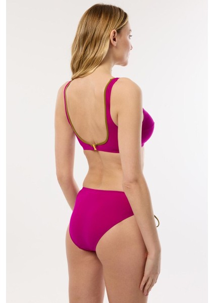 4505 Fuşya Toparlayıcı Bikini Takımı modelleri