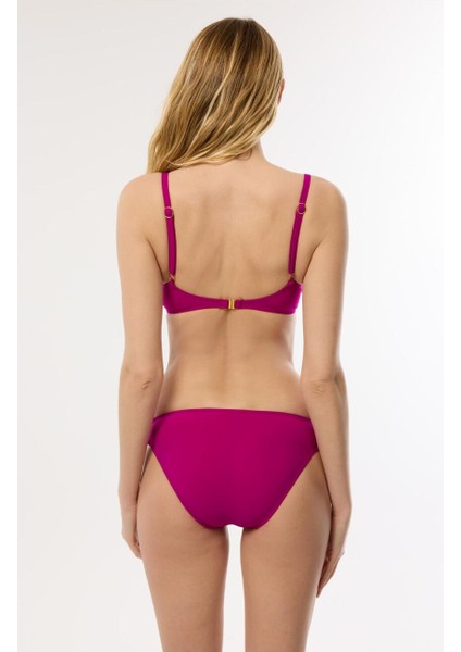 4504 Fuşya Kapsız Bikini Takımı modelleri
