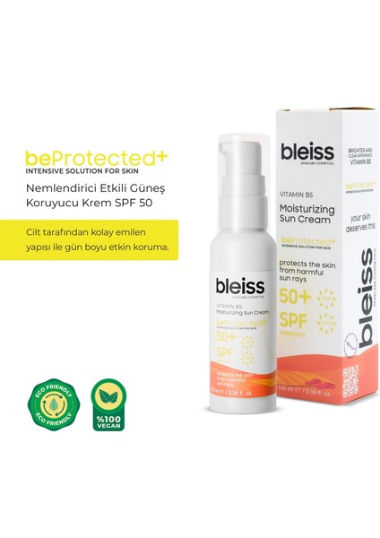 | beProtected+ Nemlendirici Etkili Güneş Koruyucu Krem Spf 50, 100ML fiyatları