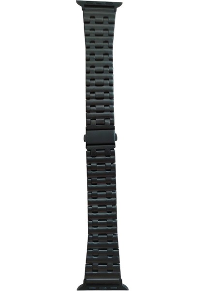 Apple Watch Uyumlu Klasik Loop Paslanmaz Çelik Kordon (38MM / 40MM / 41MM /se/ Uyumlu) Siyah fiyatları