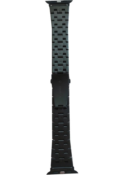 Apple Watch Uyumlu Klasik Loop Paslanmaz Çelik Kordon (38MM / 40MM / 41MM /se/ Uyumlu) Siyah modelleri