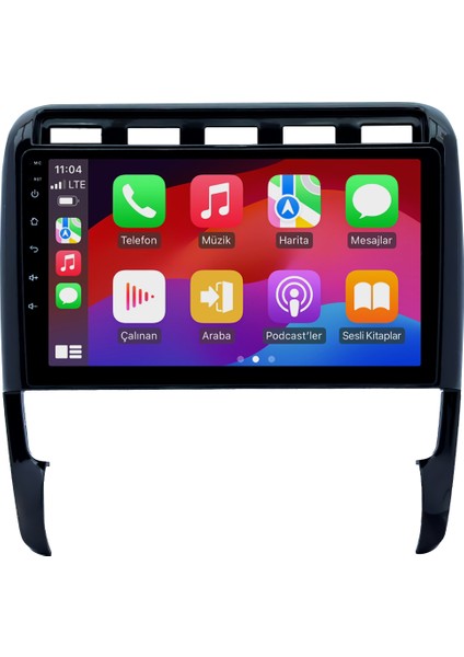 Porsche Cayenne (2006-2011) Android 14 Multimedya Carplay 9 Inch 2 GB Ram / 32 GB Hafıza CRV-4348XP