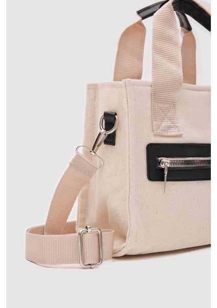 Jade Garnili Kanvas Çapraz Çanta Siyah fırsatları