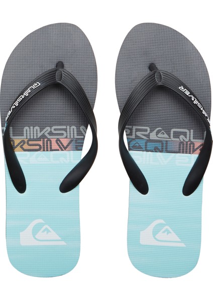 Molokai Stripe Erkek Terlik AQYL101361-BLACK/BLUE/BLACK