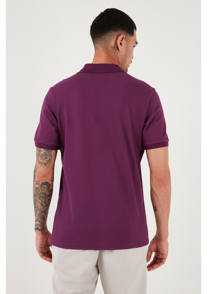 Pamuklu Regular Fit Fermuarlı Polo Yaka T Shirt Erkek Polo Yaka T Shirt 5902915