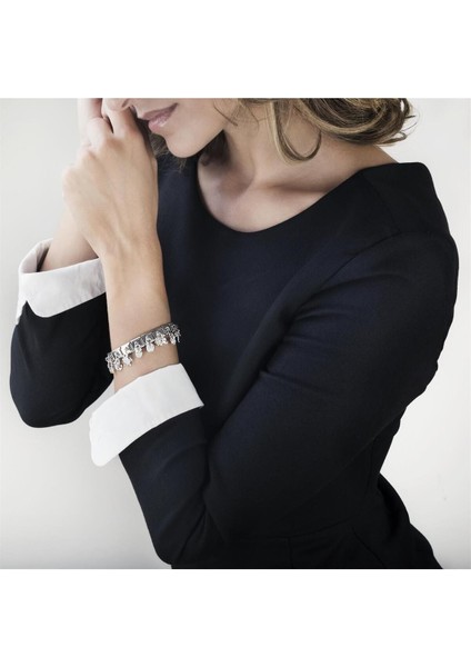 Tekno Trust 1 Yıl Composable Classic Charms Stainless Steel And 925 Sterling Silver Bag Gri 18 Ayar fırsatları