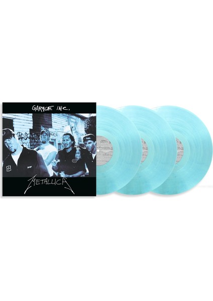 Metallica - Garage Inc. (Fade To Blue Vinyl) (3LP) (Plak)