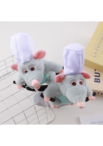 Sevimli Peluş Ratatouille Kafa Bandı Küçük Fare Çizgi Film Bebeği Saç Tokası Yüz Yıkama Saç Bandı Başlığı (Yurt Dışından) fırsatları
