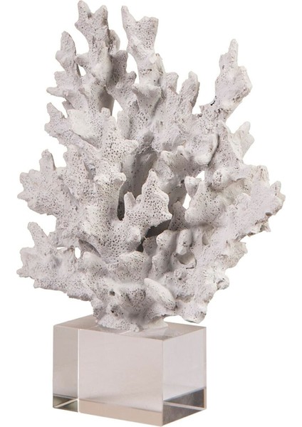 Kristalli Beyaz Mercan Aksesuar