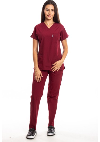 Cerrahi Doktor Hemşire Scrubs Forma Takım