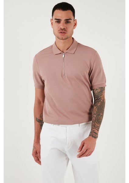 Pamuklu Regular Fit Fermuarlı Polo Yaka T Shirt Erkek Polo Yaka T Shirt 5902915 indirimleri