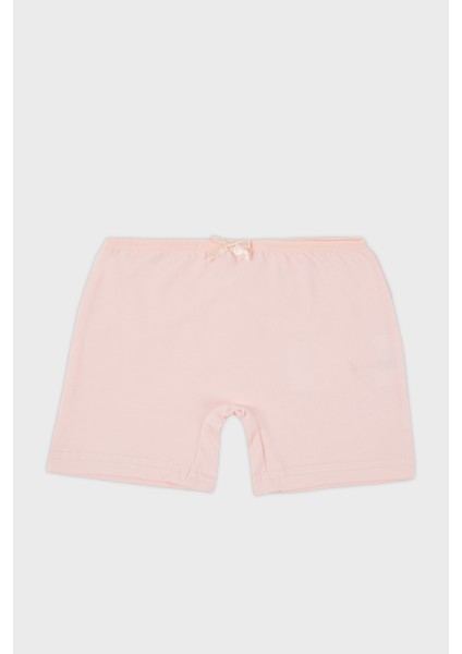 Desenli Streç Pamuklu 5'li Paket Boxer Kız Çocuk Boxer 6651009KEDI indirimleri