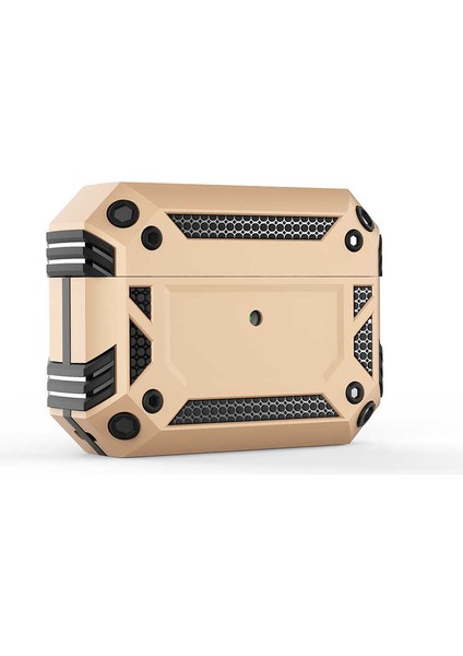 Air Pods Pro Kılıf Airbag 15 Kılıf-Gold