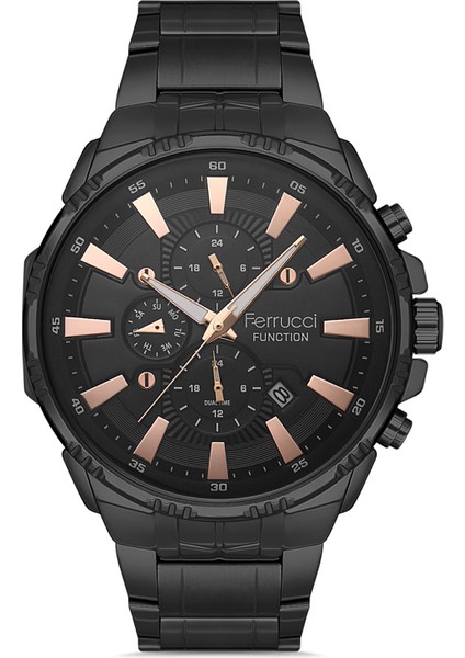 Erkek Çelik Kasa Spor Kol Saati Çelik Kordon Iç Fonksiyonlar Aktif Su Geçirmez Paslanmaz Çelik Premium Model