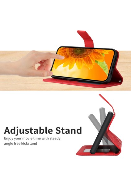 Xiaomi Poco F5 Pro ile Uyumlu Çıkarılabilir Askılı ve Manyetik Kart Tutuculu Kabartmalı Ayçiçeği Cüzdan Telefon Kılıfı (Yurt Dışından) indirimleri