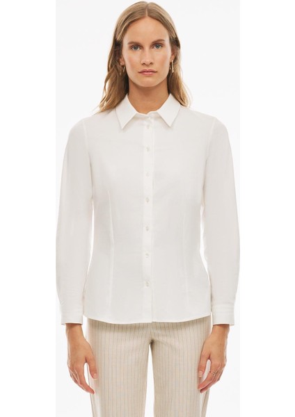 Jams Gömlek 0667 Ekru