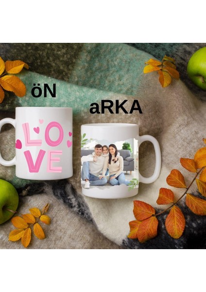Kişiye Özel Love Temalı Bardak