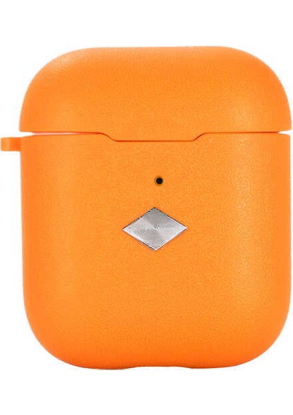 Air Pods Airbag 19 Kılıf-Turuncu