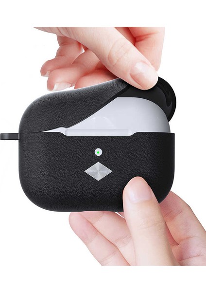 Air Pods Pro Airbag 19 Kılıf-Siyah