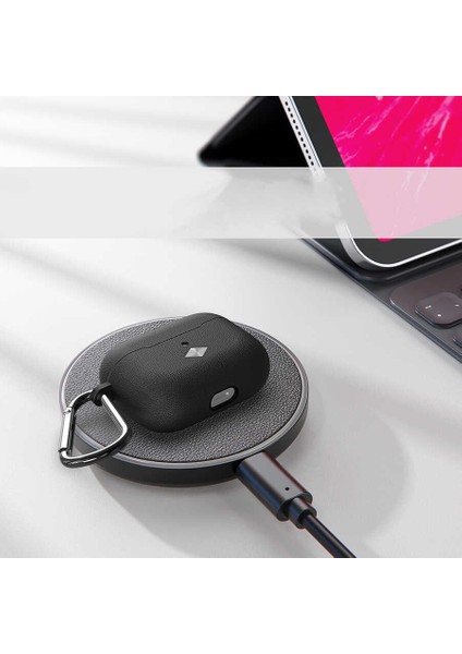 Air Pods Pro Airbag 19 Kılıf-Siyah