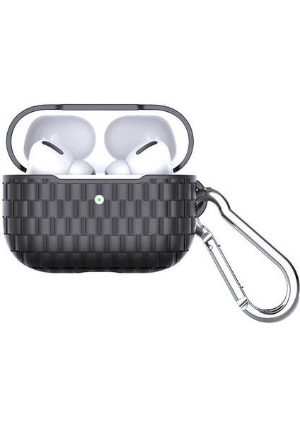Air Pods Pro Airbag 18 Kılıf-Siyah