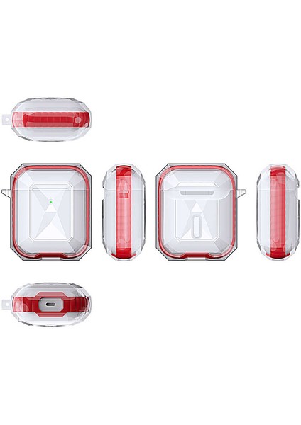 Air Pods Kılıf ​​​​​​​​Airbag 22 Kılıf-Beyaz indirimleri