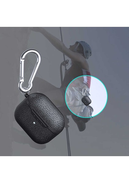 Air Pods 3. Nesil Kılıf Airbag 03 Silikon-Siyah