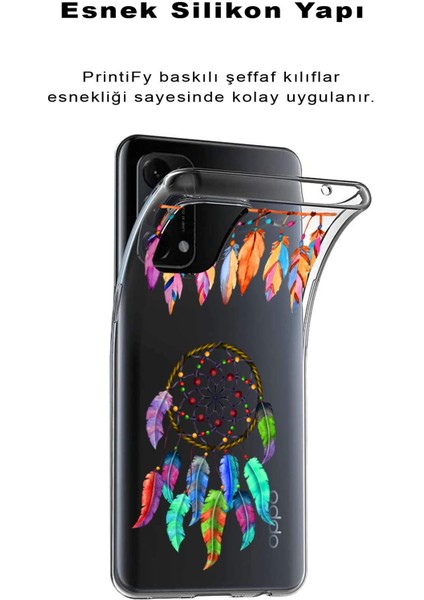 Apple iPhone 14 Plus ile Uyumlu 1mm Slim Fit Nazar Boncuğu 6 Baskılı Şeffaf Silikon Kılıf