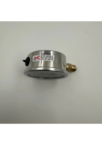 Ø 63 - 1 + 1.5 Bar 1/4 Alttan Çıkışlı Gliserinli Manometre fiyatları