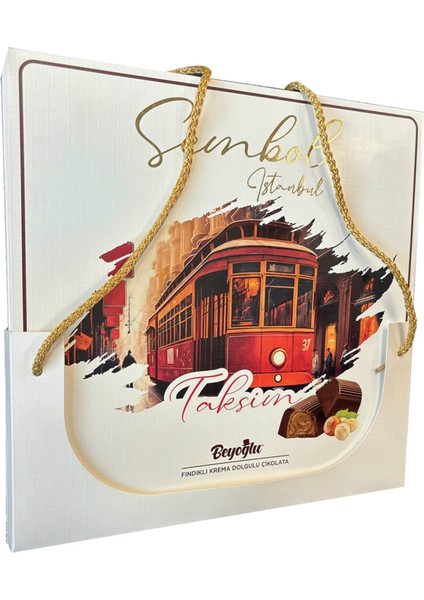 Istanbul Taksim Fındık Krema Dolgulu Çikolata 300 G