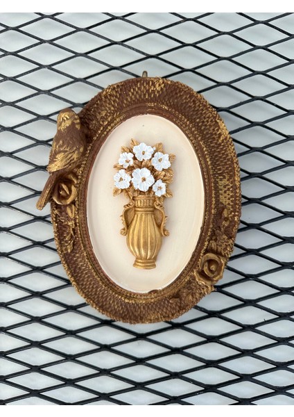 Kuş Detaylı Tablo 2li Set