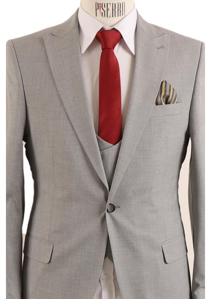 Yelekli Takım Elbise Slim Fit modelleri