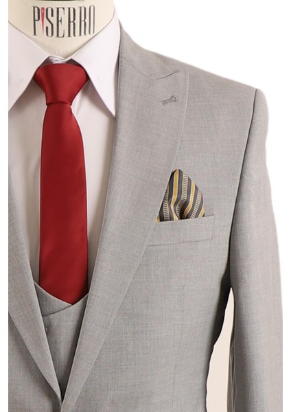 Yelekli Takım Elbise Slim Fit fırsatları