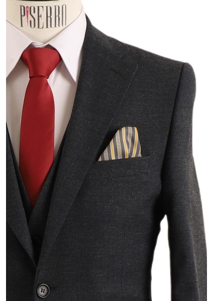 Yelekli Takım Elbise Slim Fit fırsatları