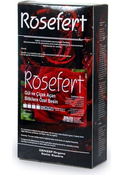 Rosefert Gül Bitkisi Besini