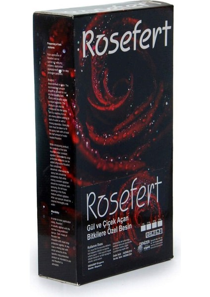 Rosefert Gül Bitkisi Besini