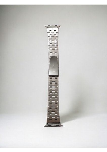 Apple Watch Klasik Loop Paslanmaz Çelik Kordon (42mm / 44mm / 45mm / 49mm /SE/ Ultra Uyumlu) Gümüş modelleri