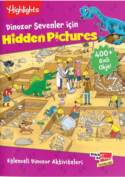 Dinozor Sevenler Için Hidden Pictures