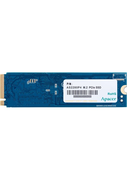 AS2280P4 512GB 2100/1500MB/S Nvme Pcıe GEN3X4 M.2 SSD Disk (AP512GAS2280P4-1)