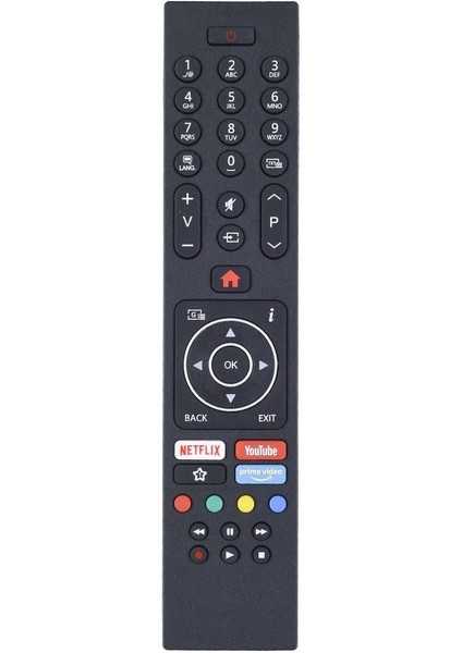 Vestel Netflix Youtube Prime Video Tuşlu LED Tv Televizyon Uzaktan Kumanda TR-209