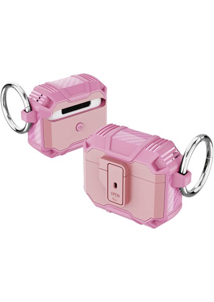 Air Pods 3. Nesil Kılıf Airbag 27 Silikon-Pembe