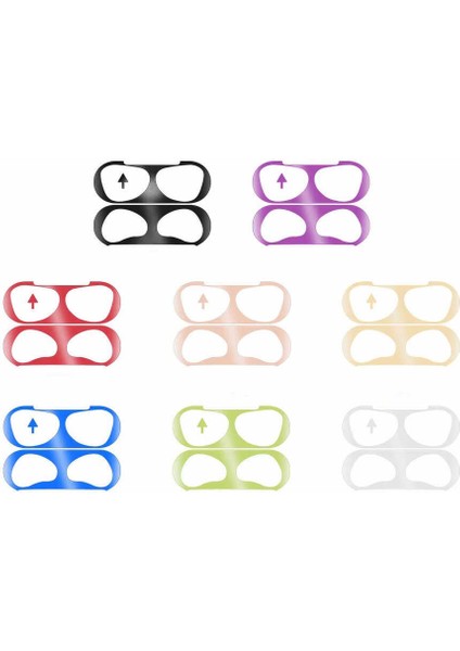 Air Pods 3. Nesil Kir Önleyici Sticker-Kırmızı