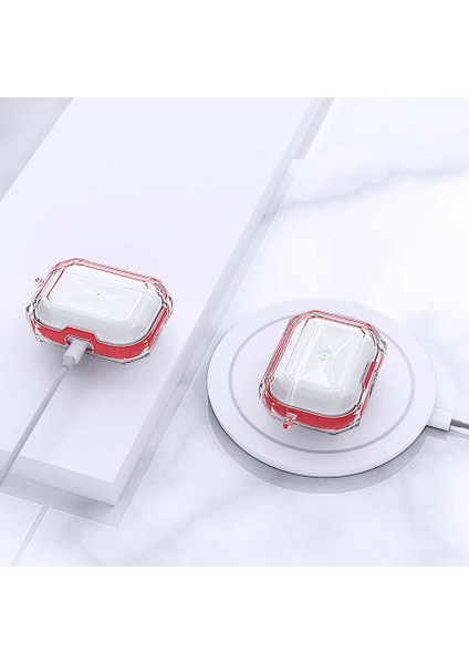 Air Pods Pro Kılıf ​​​​​​​​Airbag 22 Kılıf-Beyaz fiyatları